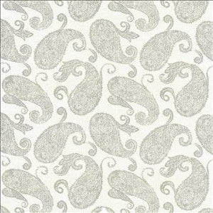 Frascati Paisley Platinum by Kasmir Designer Fabric