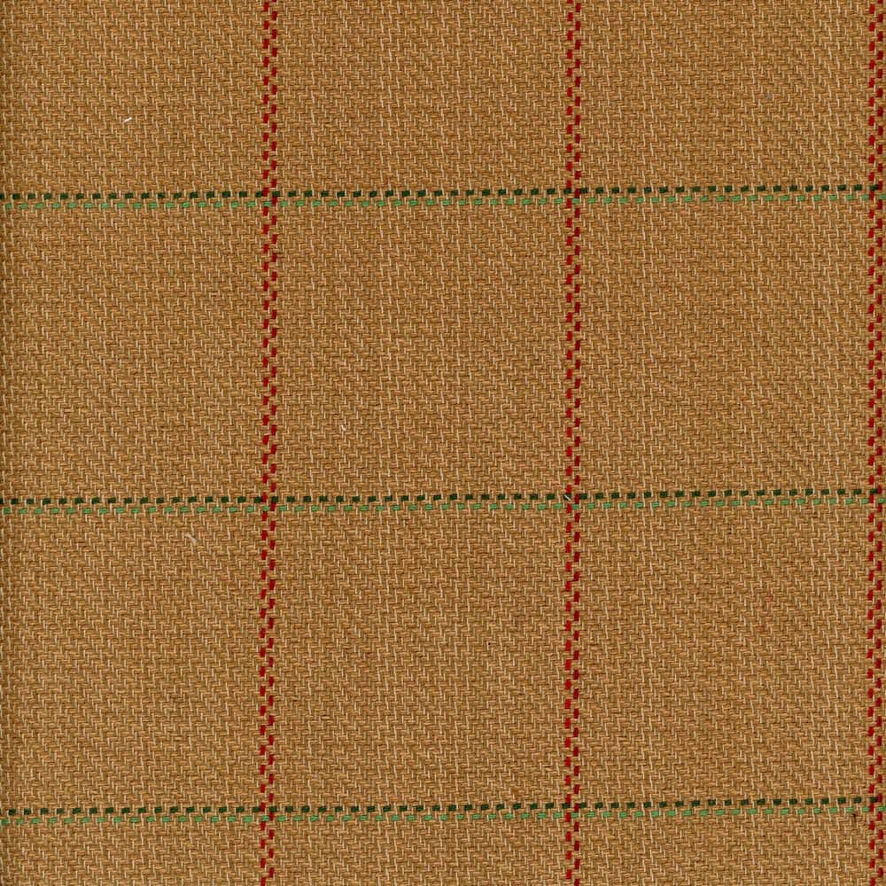 Frazier Camel by Roth & Tompkins Fabric - 100% Cotton - India - 15,001-30,000 double rubs - V: 3"  H: 3" - 54" - Fabric Carolina -