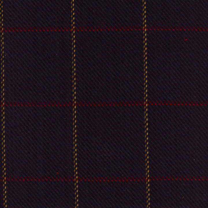 Frazier Midnight by Roth & Tompkins Fabric - 100% Cotton - India - 15,001-30,000 double rubs - V: 3"  H: 3" - 54" - Fabric Carolina -