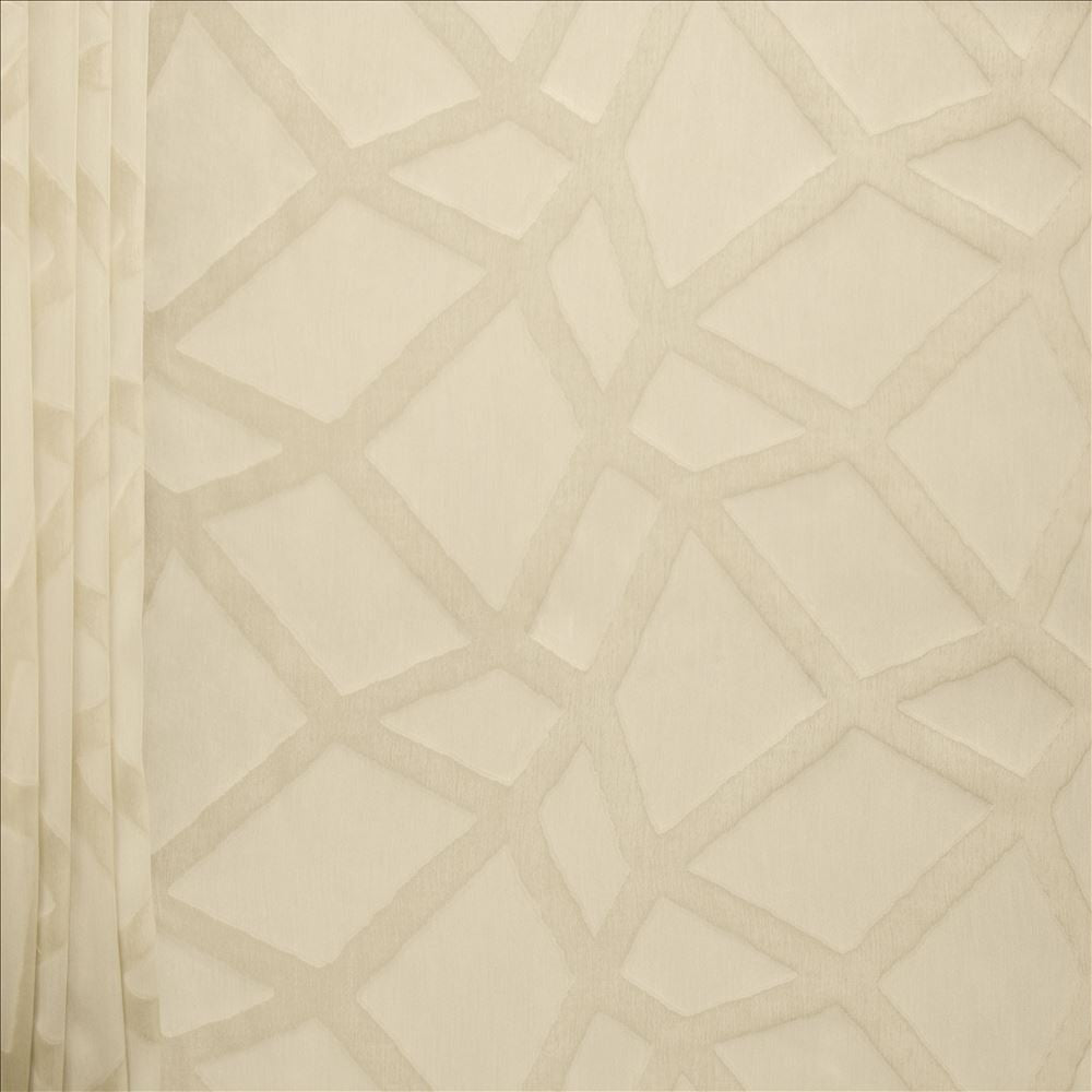 Freida Linen  by Kasmir Designer Fabric 1465 100% Polyester
 TURKEY Not Tested Horizontal: 15 inches and Vertical: 16 1/8 inches 118  - Swanky Fabrics -