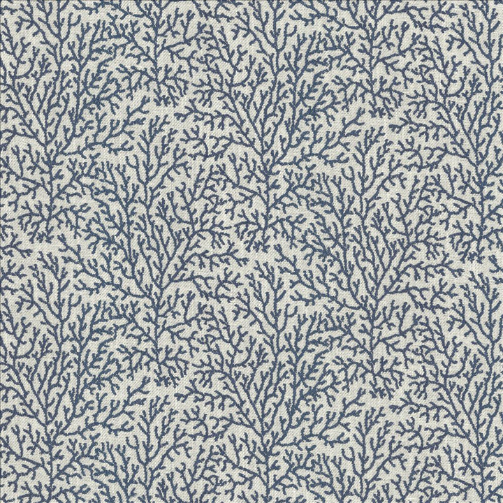 Freshwater Denim by Kasmir Designer Fabric 5125 37% Cotton
36% Polyester
27% Viscose
 INDIA </p><p>Repeat: Horizontal: 7 inches and Vertical: 8 6/8 inches 56 - Swanky Fabrics -