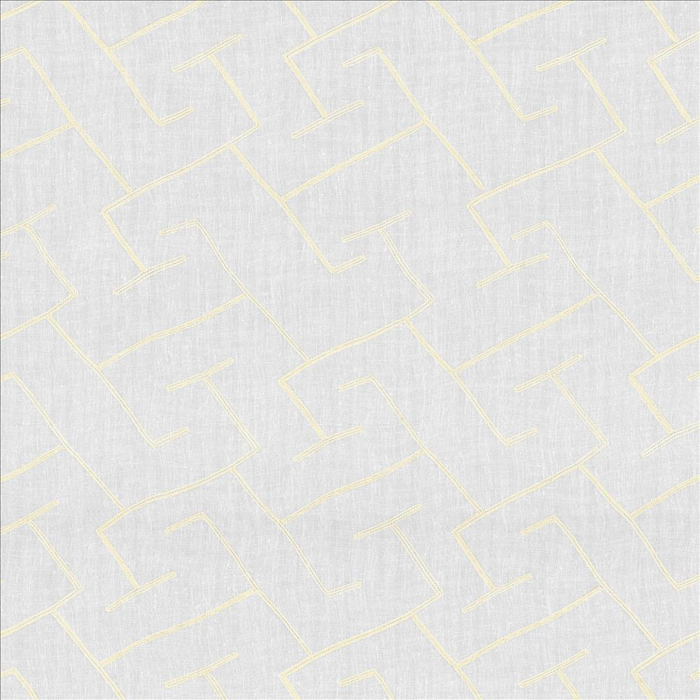 Frette Snowflake  by Kasmir Designer Fabric 5077 100% Polyester
Embroidery
100% Polyester
 CHINA Not Tested Horizontal: 13 2/8 inches and Vertical: 11 6/8 inches 55  - Swanky Fabrics -