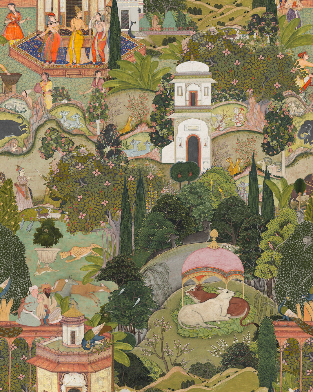 Gardens Of Jaipur wallpaper by Mind the Gap (WP20645), swatch