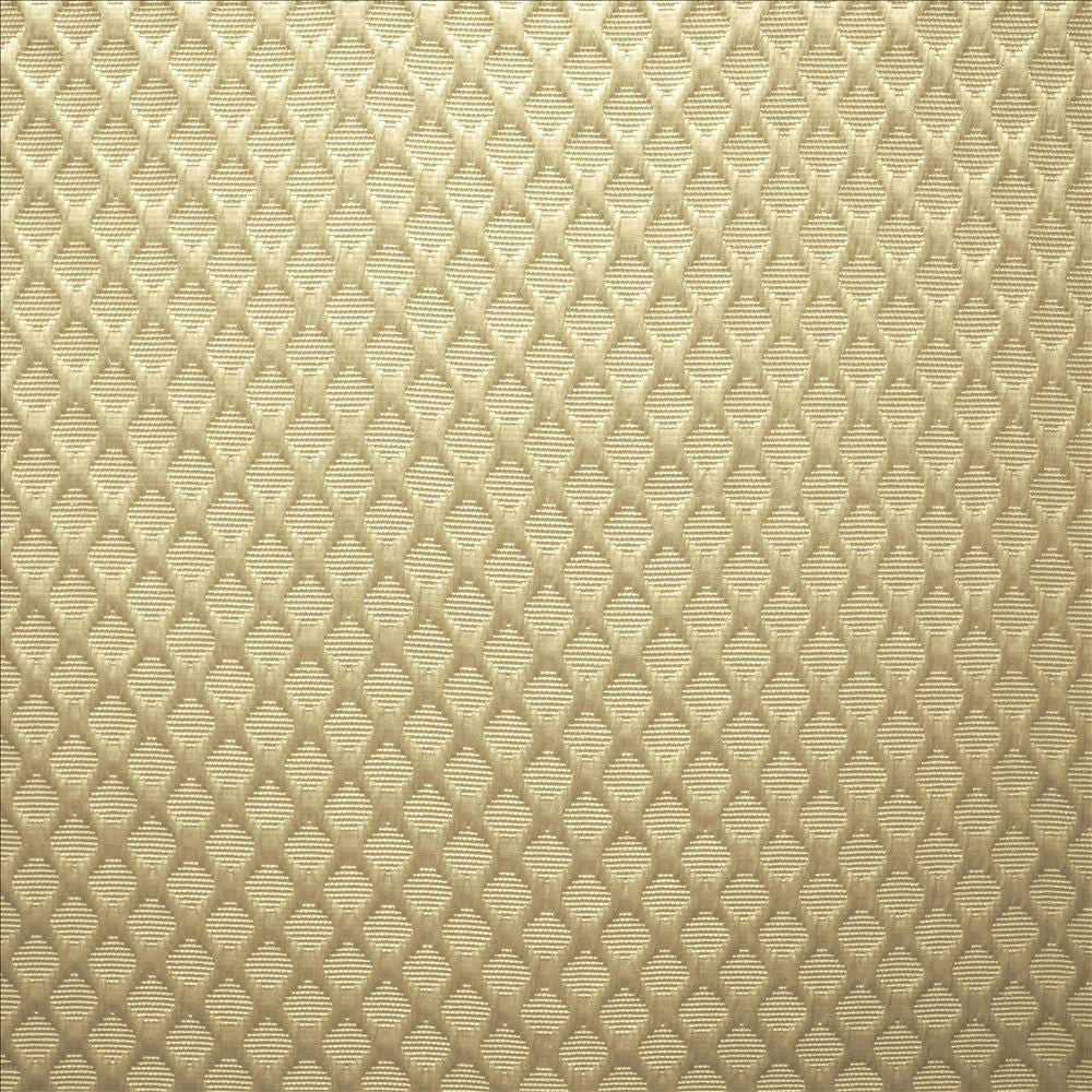 Gaineswood Natural by Kasmir Designer Fabric 5147 100% Polyester INDIA Not Tested Horizontal: 1 1/8 inches and Vertical: 1 2/8 inches 54 - Swanky Fabrics -