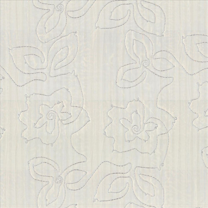Garden Delight Sterling by Kasmir Designer Fabric 5077 100% Polyester
Embroidery
100% Polyester
 CHINA Not Tested </p><p>Repeat: Horizontal: 18 4/8 inches and Vertical: 17 inches 91 - Swanky Fabrics -