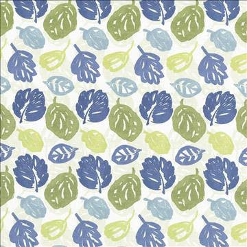 Garden Show Bluebell by Kasmir Designer Fabric 5075 100% Cotton SPAIN Not Tested H: 9 1/8 inches, V: 24 4/8 inches 54 - 55 - Swanky Fabrics - Kasmir