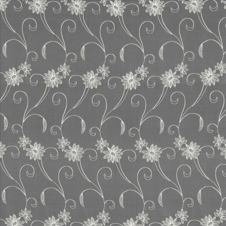 Garden Tour Off White by Kasmir Designer Fabric See sample 100% Polyester
Embroidery
100% Polyester
 CHINA Not Tested </p><p>Repeat: Horizontal: 6 2/8 inches and Vertical: 23 5/8 inches 58 - Swanky Fabrics -