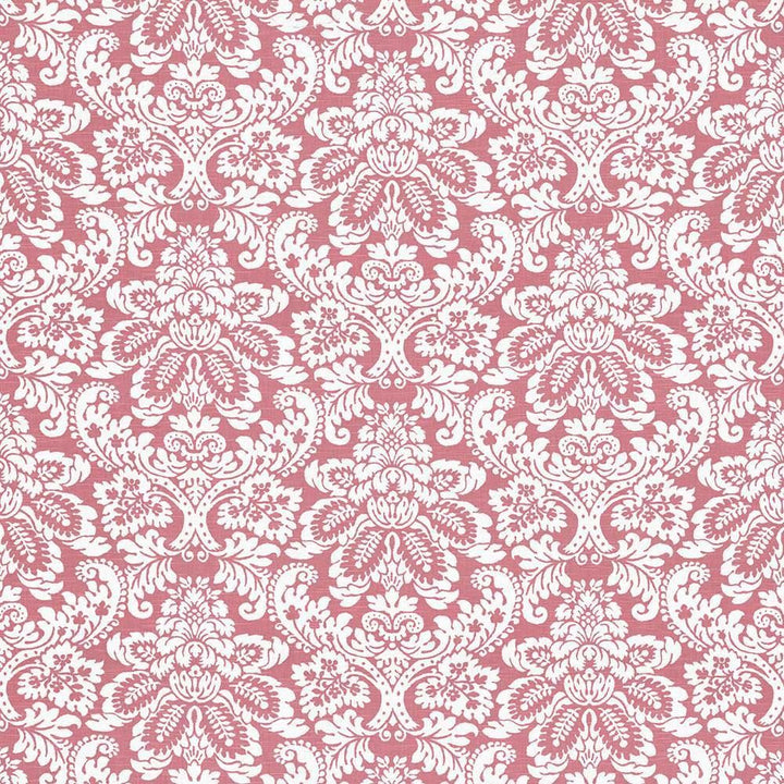 Gavroche Flamingo by Kasmir Designer Fabric 5064 100% Cotton USA 15,000 Wyzenbeek Double Rubs Horizontal: 27 inches and Vertical: 25 2/8 inches 54 - Swanky Fabrics -