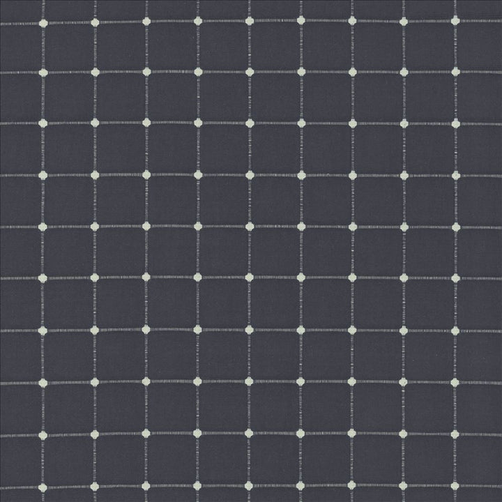 Geometry Indigo by Kasmir Designer Fabric 5143 86% Cotton
14% Polyester
 INDIA </p><p>Repeat: Horizontal: 1 6/8 inches and Vertical: 1 6/8 inches 54 - Swanky Fabrics -