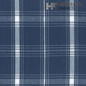 Gillette Indigo by Roth & Tompkins Designer Fabric