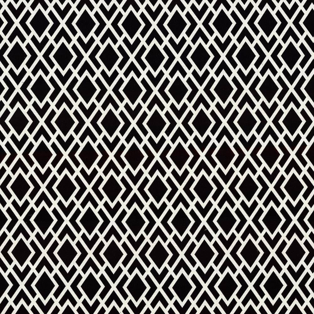 Ginza Noir by Kasmir Designer Fabric 5105 100% Cotton
 PAKISTAN </p><p>Repeat: Horizontal: 4 4/8 inches and Vertical: 6 4/8 inches 54 - 55 - Swanky Fabrics -