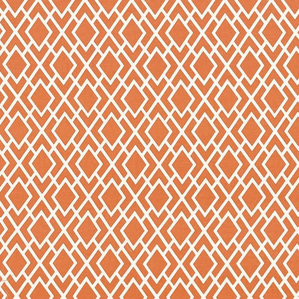 Ginza Tangerine  by Kasmir Designer Fabric 5106 100% Cotton
 PAKISTAN 15,000 Wyzenbeek Double Rubs Horizontal: 4 4/8 inches and Vertical: 6 4/8 inches 54  - Swanky Fabrics -