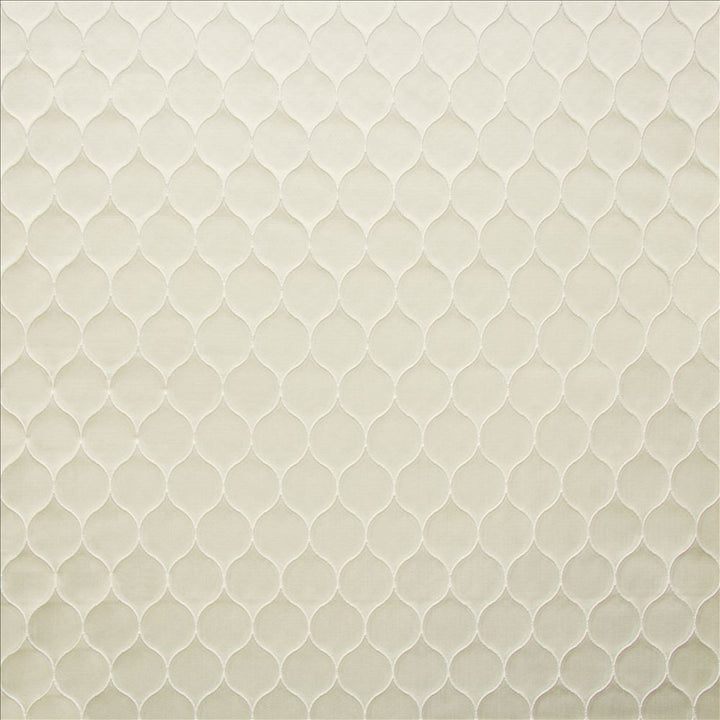 Glensheen White by Kasmir Designer Fabric 5147 100% Polyester
 INDIA </p><p>Repeat: Horizontal: 1 1/8 inches and Vertical: 2 inches 54 - Swanky Fabrics -