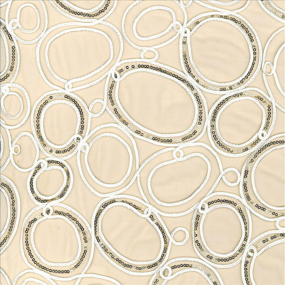 Glitz N Glam Champagne by Kasmir Designer Fabric 5077 100% Polyester
Embroidery
100% Polyester
 CHINA </p><p>Repeat: Horizontal: 17 inches and Vertical: 15 inches 53 - 60 - Swanky Fabrics -