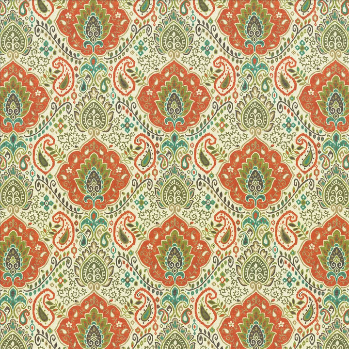 Globetrotter Spectrum by Kasmir Designer Fabric 5121 100% Cotton
 SPAIN </p><p>Repeat: Horizontal: 13 4/8 inches and Vertical: 13 4/8 inches 54 - Swanky Fabrics -
