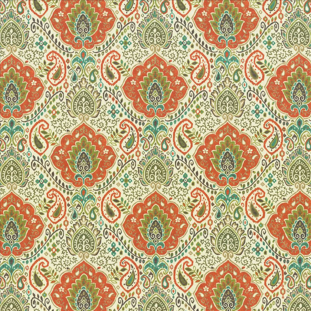 Globetrotter Spectrum by Kasmir Designer Fabric See sample 100% Cotton
 SPAIN 100,000 Wyzenbeek Double Rubs </p><p>Repeat: Horizontal: 13 4/8 inches and Vertical: 13 4/8 inches 54 - Swanky Fabrics -