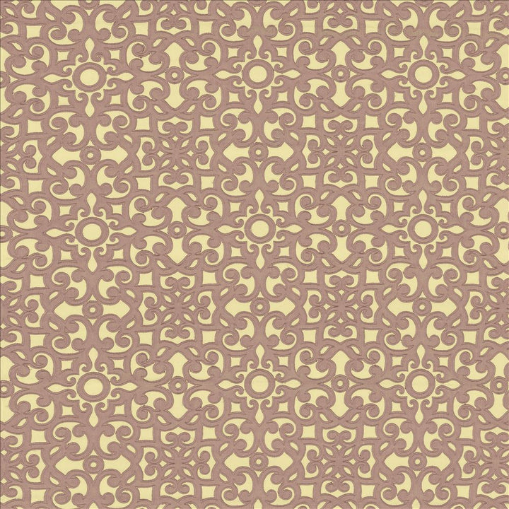 Glory Days Mauve by Kasmir Designer Fabric 5146 52% Cotton 48% Polyester INDIA Not Tested Horizontal: 8 6/8 inches and Vertical: 10 inches 51 - Swanky Fabrics -