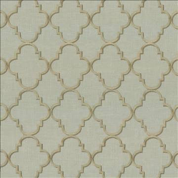 Goodean Mineral by Kasmir Designer Fabric 1441 100% Polyester Embroidery Contents 100% Rayon INDIA 30,000 Wyzenbeek Double Rubs H: 4 inches, V: 4 4/8 inches 52 - 55 - Swanky Fabrics - Kasmir