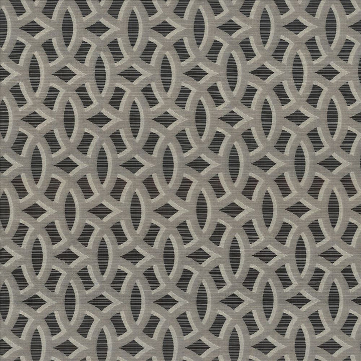 Gotham City Zinc by Kasmir Designer Fabric 5085 100% Polyester CHINA Not Tested Horizontal: 3 5/8 inches and Vertical: 5 inches 58 - Swanky Fabrics -