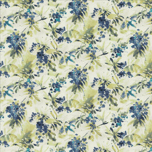 Graceful Bloom Blue by Kasmir Designer Fabric