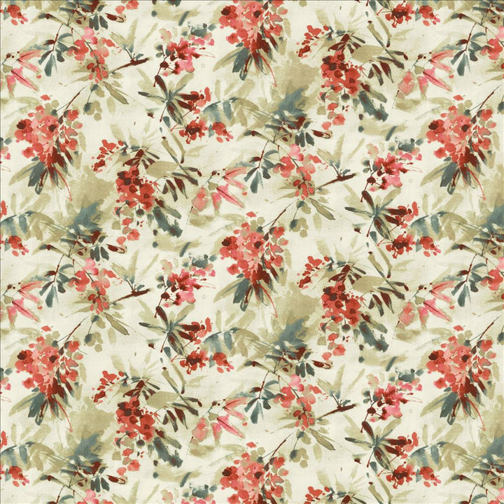 Graceful Bloom Pink by Kasmir Designer Fabric 1452 100% Cotton
 INDIA </p><p>Repeat: Horizontal: 27 inches and Vertical: 16 inches 54 - Swanky Fabrics -