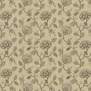 Grand Bouquet Travertine by Kasmir Designer Fabric