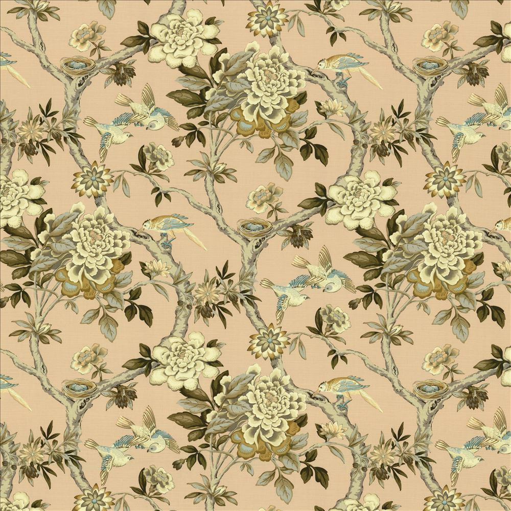 Gwendolyn Blush  by Kasmir Designer Fabric 5155 100% Cotton
 PERU 18,000 Wyzenbeek Double Rubs Horizontal: 27 inches and Vertical: 25 2/8 inches 54  - Swanky Fabrics -
