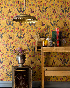 Mind The Gap Wallpaper GYPSY Ochre Wallpaper (WP20311)