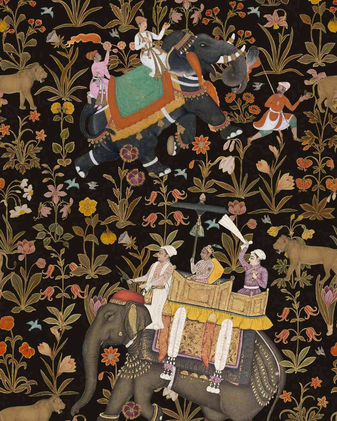 Hindustan Anthracite wallpaper by Mind the Gap (WP20256), swatch