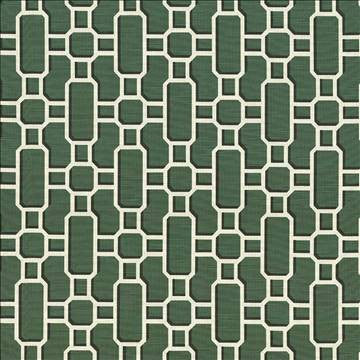 Hakkasan Fret Emerald by Kasmir Designer Fabric 5074 100% Cotton USA 15,000 Wyzenbeek Double Rubs H: 9 inches, V: 12 5/8 inches 54 - Swanky Fabrics - Kasmir
