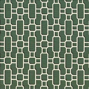 Hakkasan Fret Emerald by Kasmir Designer Fabric