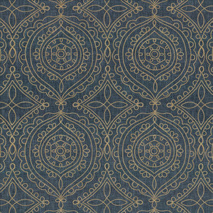 Halyard Indigo by Kasmir Designer Fabric