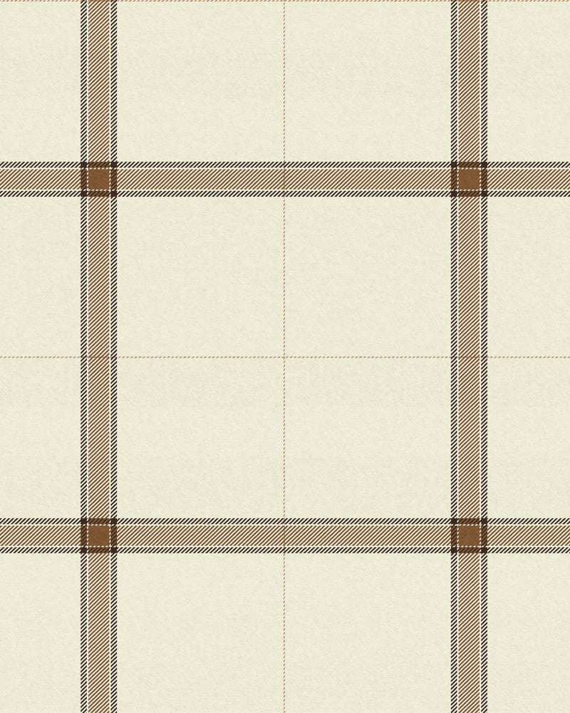 Hampton Brown Wallpaper by Mind the Gap Designer Wallpaper WOODSTOCK '69 LIFESTYLE COLLECTION Satin Matte Made in Europe Paste the wall 1 roll x 20.5 x 10.9 yards - Swanky Fabrics -