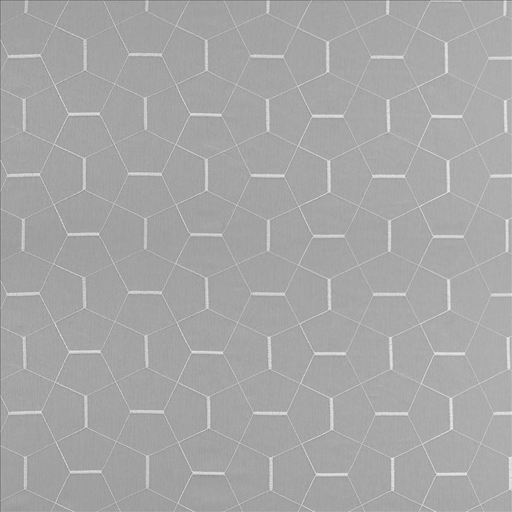 Harbordale White  by Kasmir Designer Fabric 1475 100% Polyester  FRANCE  </p><p>Repeat: Horizontal: 6 3/8 inches and Vertical: 6 4/8 inches 118  - Swanky Fabrics -