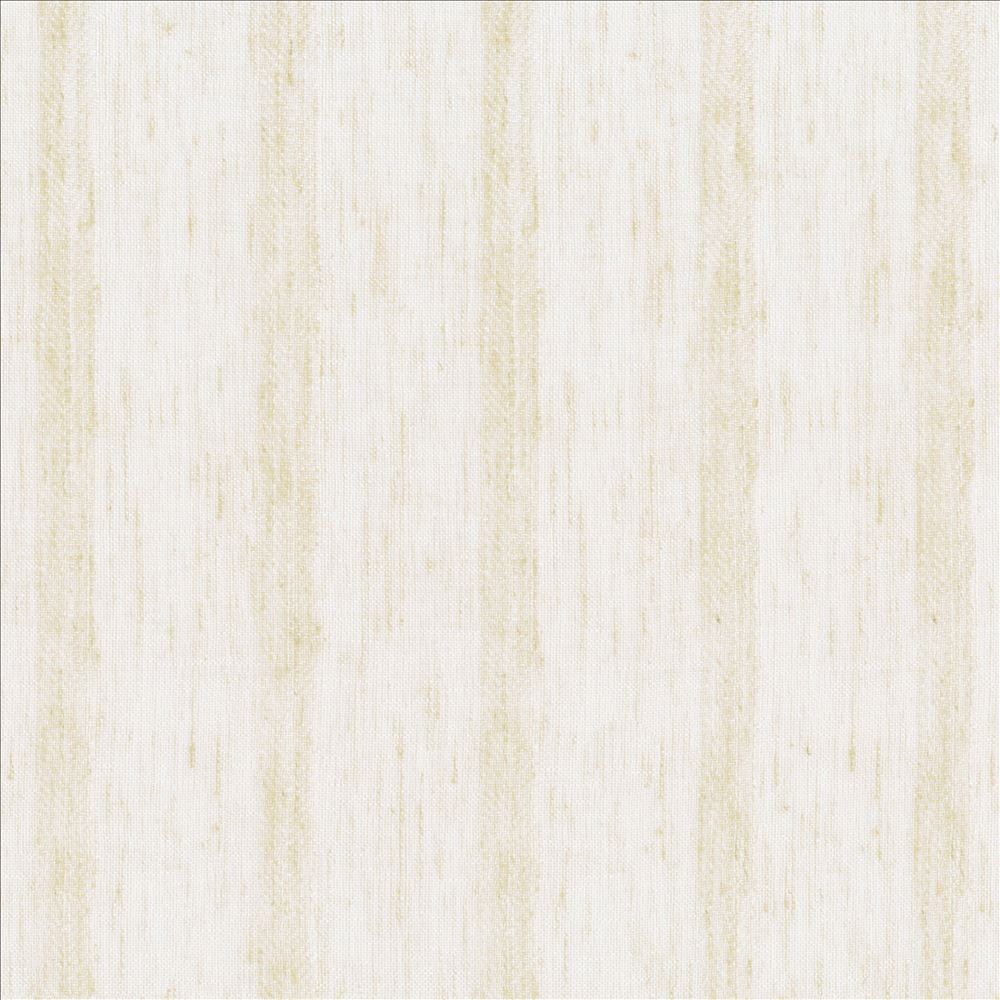 Harcourt Stripe Cream by Kasmir Designer Fabric 5076 85% Polyester 15% Linen CHINA Not Tested Horizontal: 1 4/8 inches and Vertical: 0 Inches 110 - Swanky Fabrics -
