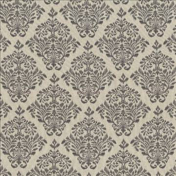 Havenbrooke Graphite by Kasmir Designer Fabric 5078 89% Cotton 11% Rayon TURKEY 30,000 Wyzenbeek Double Rubs H: 13 4/8 inches, V: 13 4/8 inches 54 - 55 - Swanky Fabrics - Kasmir