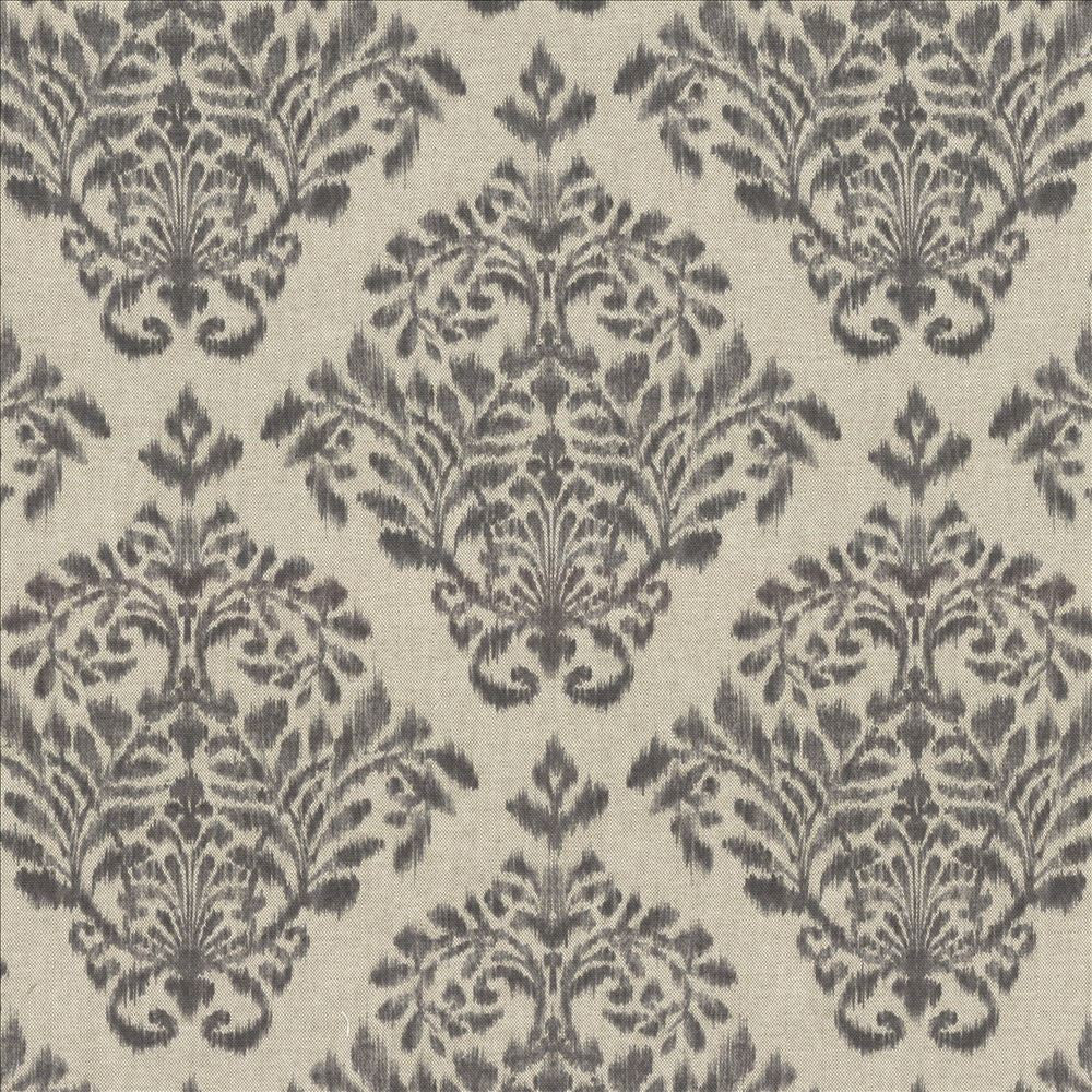 Havenbrooke Graphite by Kasmir Designer Fabric 5078 89% Cotton
11% Rayon
 TURKEY </p><p>Repeat: Horizontal: 13 4/8 inches and Vertical: 13 4/8 inches 54 - 55 - Swanky Fabrics -