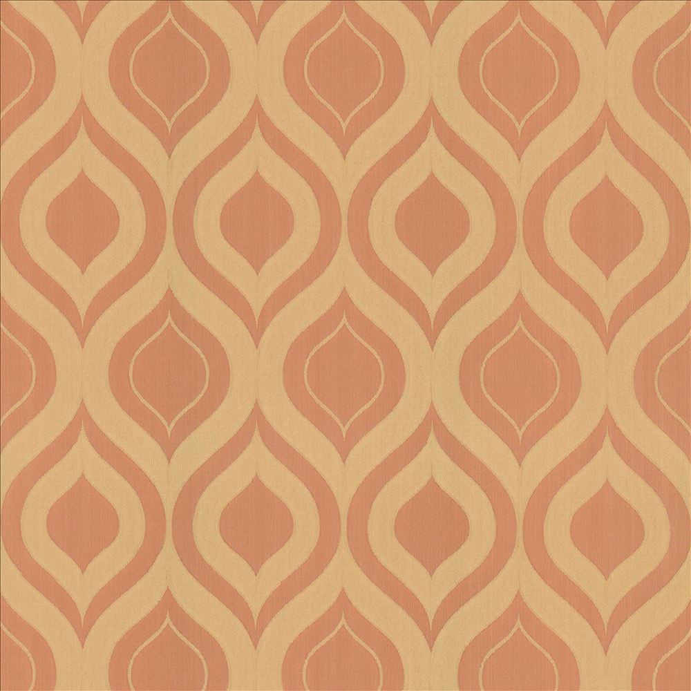 Head Of State Coral by Kasmir Designer Fabric 5146 100% Polyester INDIA 30,000 Wyzenbeek Double Rubs Horizontal: 4 4/8 inches and Vertical: 7 2/8 inches 54 - Swanky Fabrics -