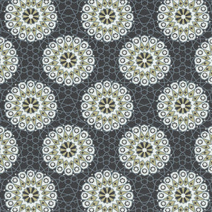 Heatonville 55 Ink by Kasmir Designer Fabric