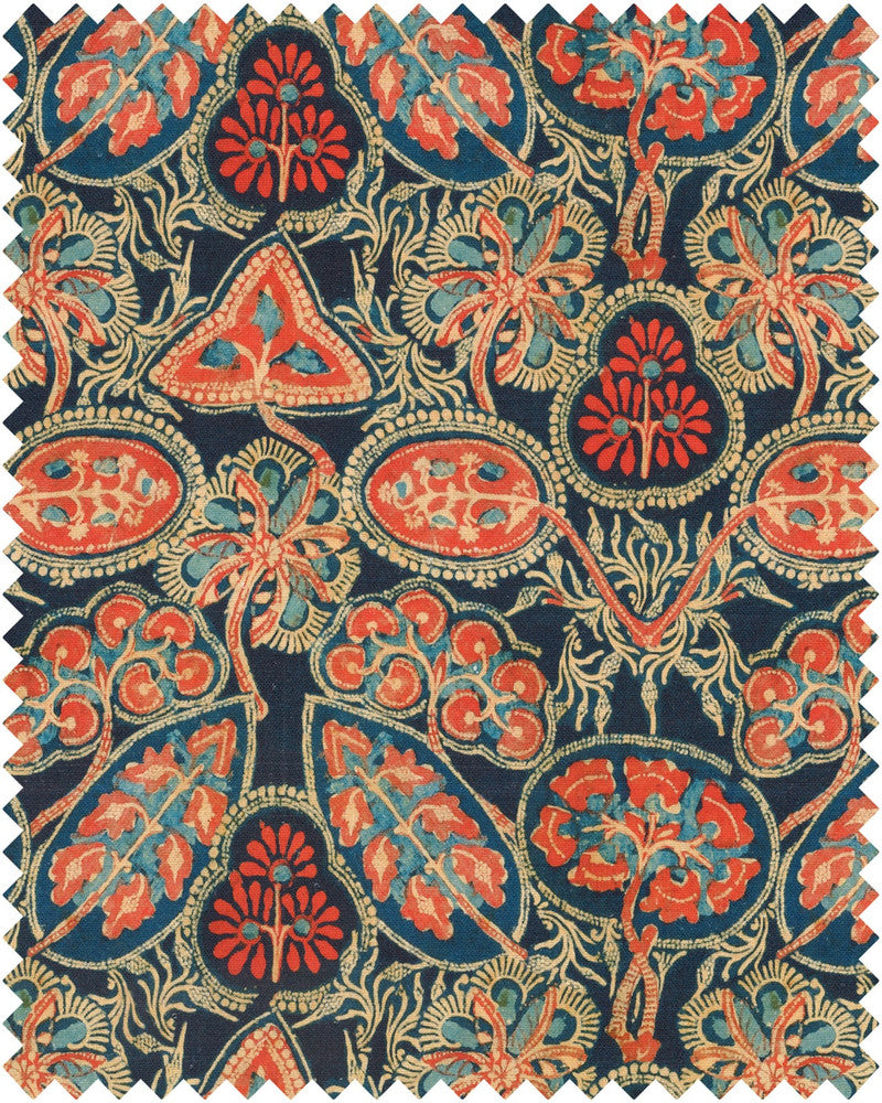 Heirloom Linen by Mind the Gap Designer Fabric TRANSYLVANIAN ROOTS 100% Linen Made in United Kingdom W 34.6cm x L 34.6cm / W 13.6in x L 13.6in 55.1in - Swanky Fabrics -