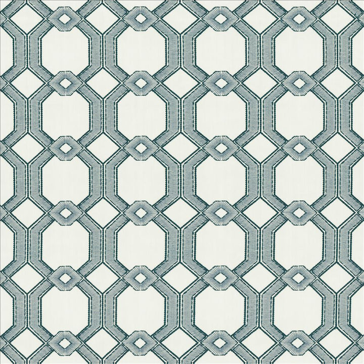 High Line Delft by Kasmir Designer Fabric 1454 100% Polyester
 INDIA </p><p>Repeat: Horizontal: 6 6/8 inches and Vertical: 6 4/8 inches 54 - Swanky Fabrics -