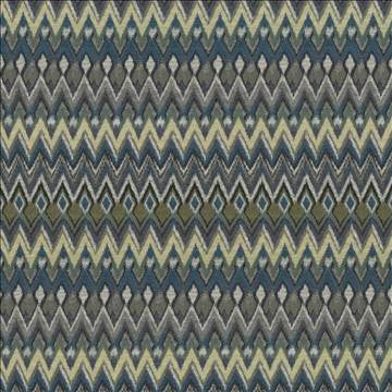 High Plains Caribbean by Kasmir Designer Fabric 5089 100% Polyester CHINA 12,000 Wyzenbeek Double Rubs H: 2 inches, V: 20 inches 57 - 58 - Swanky Fabrics - Kasmir