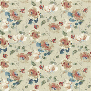 Highgrove Floral Antique Rose by Kasmir Designer Fabric