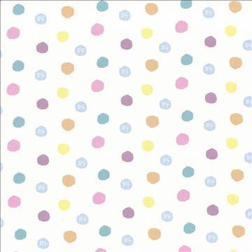 Hopscotchy Spot Pastel by Kasmir Designer Fabric 1445 100% Cotton TURKEY Not Tested H: 9 1/8 inches, V: 6 3/8 inches 55 - Swanky Fabrics - Kasmir