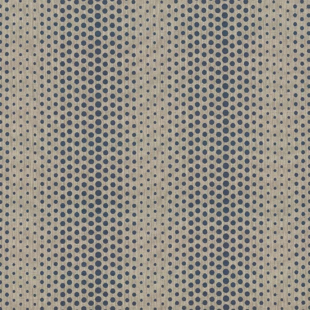 Hot Spots Prussian by Kasmir Designer Fabric 1436 42% Acrylic
33% Polyester
25% Cotton
 TURKEY </p><p>Repeat: Horizontal: 13 4/8 inches and Vertical: 1 inches 54 - Swanky Fabrics -