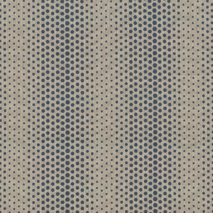 Hot Spots Prussian by Kasmir Designer Fabric 1436 42% Acrylic
33% Polyester
25% Cotton
 TURKEY </p><p>Repeat: Horizontal: 13 4/8 inches and Vertical: 1 inches 54 - Swanky Fabrics -