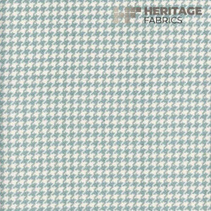 Houndstooth Dolphin by Roth & Tompkins Designer Fabric