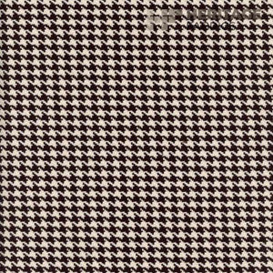 Houndstooth Black /Antique White by Roth & Tompkins Designer Fabric