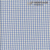 Houndstooth Cornflower by Roth & Tompkins Designer Fabric