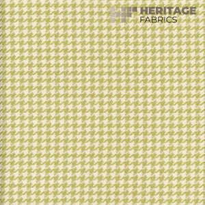 Houndstooth Honeydew by Roth & Tompkins Designer Fabric